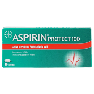 أقراص بروتكت مميعة للدم بتركيز 100 ملج من أسبرين