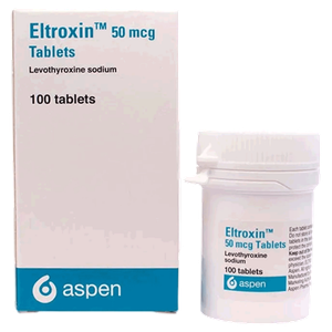 أقراص لدعم الغدة الدرقية من التروكسين - 50 ميكروجرام
