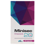 Minisec Acid Reflux 20 mg Capsules