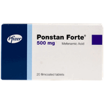 Ponstan Forte Pain Relief 500 mg Tablets