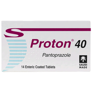 أقراص لعلاج ارتجاع المريء بتركيز 40 ملج من بروتون