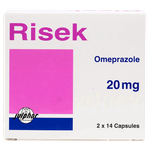 Risek Acid Reflux 20 mg Capsules
