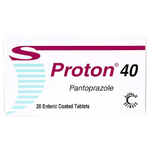 أقراص لعلاج ارتجاع المريء من بروتون - 40 مجم
