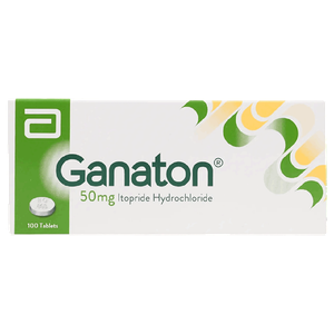 أقراص علاج التهاب المعدة من جاناتون - 50 مجم