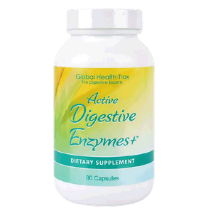 Global Health Trax Active Digestive Enzymes+ Capsules