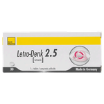 Denk Letro Letrozole Hormone Therapy Tablets - 2.5mg