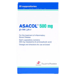 Asacol Ulcerative Colitis Suppositories - 500mg