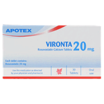 Vironta Rosuvastatin Calcium Tablets - 20mg