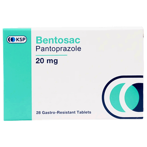 أقراص لعلاج ارتجاع المريء من بينتوساك - 20 مجم