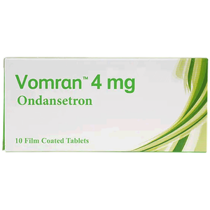 أقراص أوندانسيترون المضادة للغثيان من فومران - 4 مجم