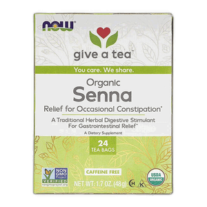 Now Organic Senna Caffeine Free Tea