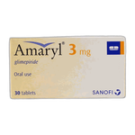 Amaryl 3 mg Tablets