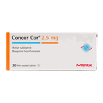 Concor Cor 2.5 mg Tablets