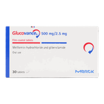 Glucovance 500 mg/2.5 mg Tablets