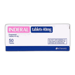 Inderal 40 mg Tablets