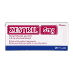 Zestril 5 mg Tablets