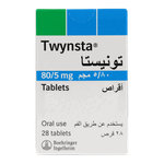 أقراص بتركيز 80/5 ملج من توينستا