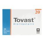 Tovast 20 mg Tablets