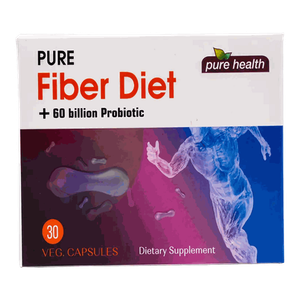 Pure Health Fiber Diet & 6 Billion Probiotic Capsules