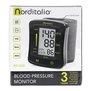 Norditalia Wrist Blood Pressure Monitor