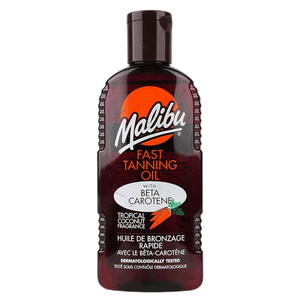 Malibu Beta Carotene Fast Tanning Oil