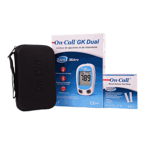 On Call GK Blood Glucose & Ketone Meter with Strips
