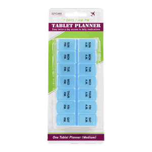 Ezycare Plus 7 Days AM-PM Tablets Planner