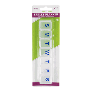 Ezycare Plus 7 Days X-Large Tablets Planner