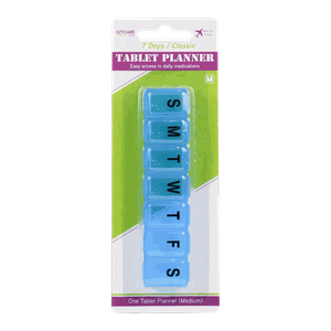Ezycare Plus 7 Days Medium Tablets Planner