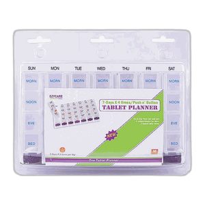 Ezycare Plus 7 Days 4 Times Medium Tablets Planner