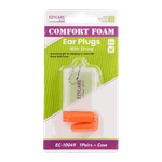 Ezycare Plus Comfort Foam Ear Plugs with String