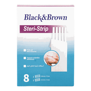 Black & Brown Steri-Strip