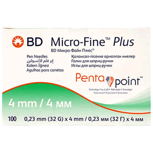 BD Micro-Fine Pen Needles - 4 mm