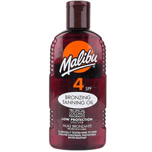 Malibu Tanning Oil with SPF4