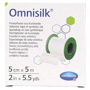 Hartmann Omnisilk Medical Tape - 5 cm x 5 m