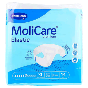 حفاضات كلوت موليكير بريميوم بمقاس كبير جدا من هارتمان