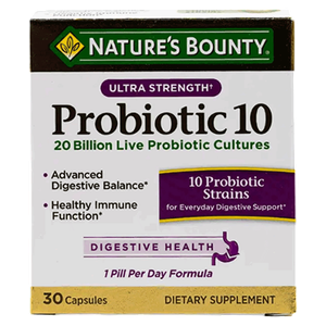 Nature's Bounty Probiotic 10 Capsules
