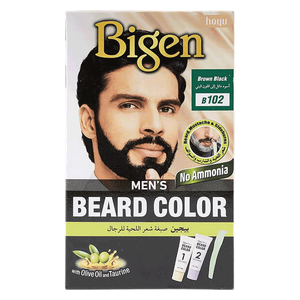 Bigen Brown Black Beard Color - No. B102 
