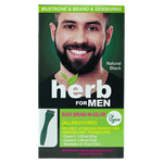 Herb Natural Black Mustache & Beard Dye for Men