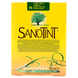 Sanotint Golden Chestnut Hair Color - No. 75