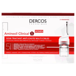 Vichy Dercos Aminexil Clinical 5 Anti Hairloss Ampoules