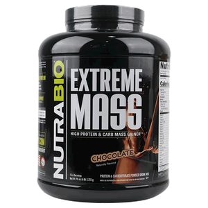 NutraBio Extreme Mass Chocolate Protein Powder
