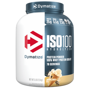 Dymatize Gourmet Vanilla ISO100 Hydrolyzed Protein Powder