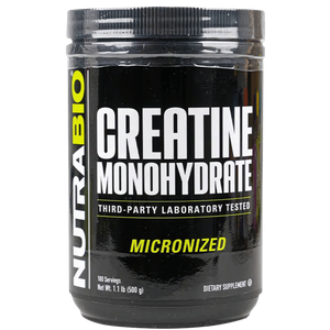 Nutrabio Creatine Monohydrate Powder