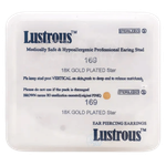 Lustrous Medical Earings