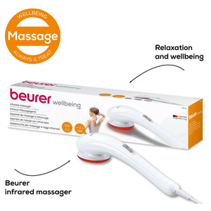 Beurer Infrared Massager with 3 Attachments