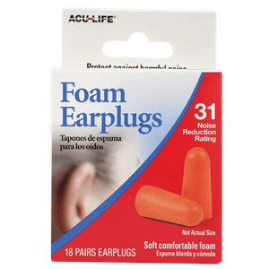 Acu-Life Foam Ear Plugs