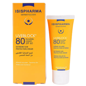 IsisPharma Uveblock Invisible Cream with SPF80