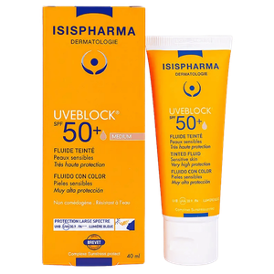 IsisPharma Uveblock Medium Tinted Fluid with SPF50+
