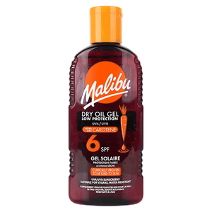 Malibu Dry Oil Gel with Carotene SPF6
